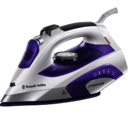 Russell Hobbs Extreme Glide 21530 Steam Iron - White & Purple